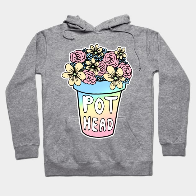 Pot Head Plant Pot Hoodie by julieerindesigns